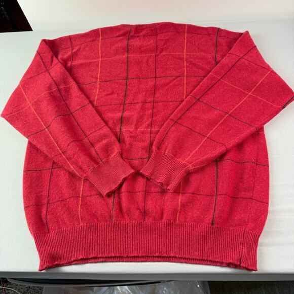 Tuttle Golf Collection 100% Cashmere Made in Scotland Crew neck Sweater Men's XL - Picture 15 of 16